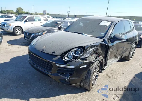 2017 Porsche Cayenne Platinum Edition from USA, damaged, VIN WP1AA2A26HKA83493
